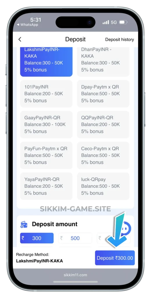 sikkim-deposit-page
